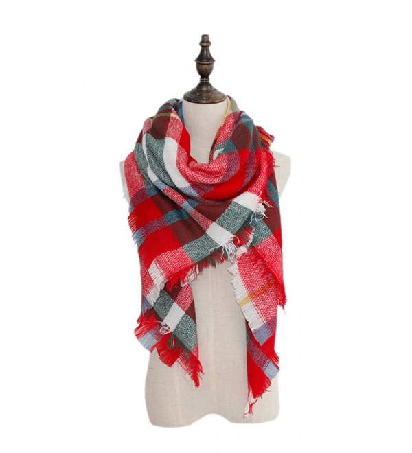 Spring fever Winter Soft Fashion Tartan Checked Plaid Warm Lattice Large Scarf - A27 - C512LA9W805