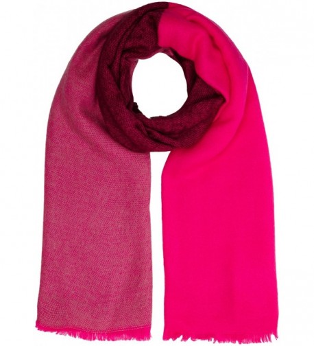 Joules Women's Berkley Mid Sized Warm Handle Wrap Scarf - True Pink - C512G5DUV33