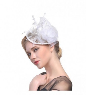 YSJOY Sinamay Fascinators Kentucky Hearwear in Women's Headbands in Women's Hats & Caps