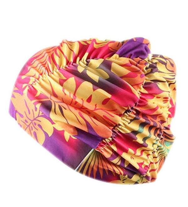 Witspace Unisex Swimming Hat Men Women Bathing Cap Long Hair Girls Stretchy Beanies - Multicolor G - CX189HYAQXK