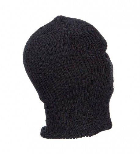 Three Hole Ski Mask Black in Men's Balaclavas