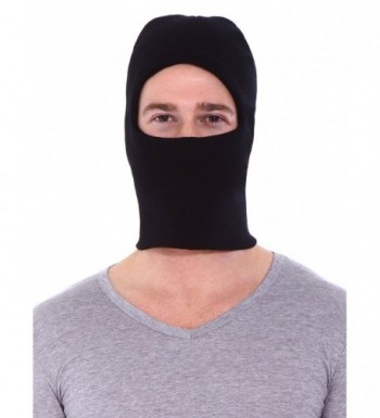 Simplicity Winter Warm Balaclava Outdoor Sports Ski Full Face Mask- Black - CP11BATYCW3