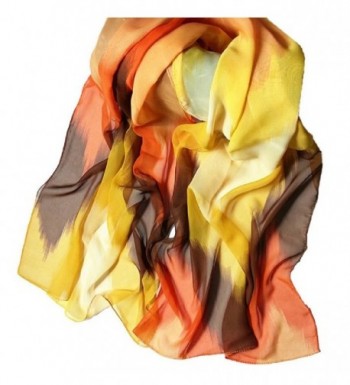 XUANOU Chinese Grandeur Chiffon Scarves