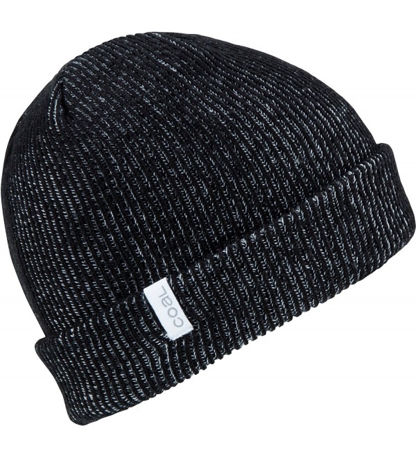 The Binary Fine Knit Beanie Hat - Black 2 - CI12O1V3GZB