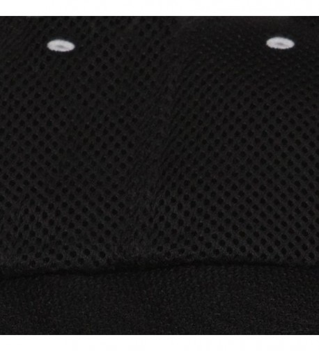 Deluxe Mesh Sandwich Bill Fitted Cap Black White C61153M3AKX