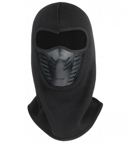 Gemvie Outdoor Motorcycle Cycling Ski Balaclava Wind Stopper Face Mask - Black - C512NW5PM0I