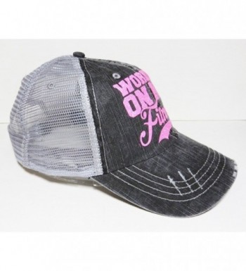 Glitter Working Fitness Distressed Trucker