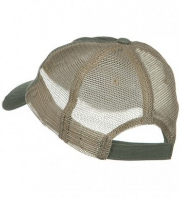 Washed Organic Cotton Mesh Cap