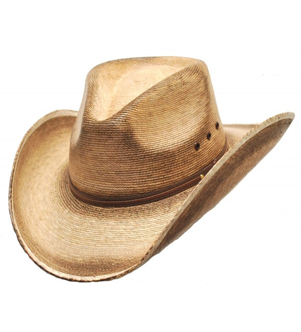 Western Pinch Front Straw Cowboy Hat For Men - CL115WOJ3EP