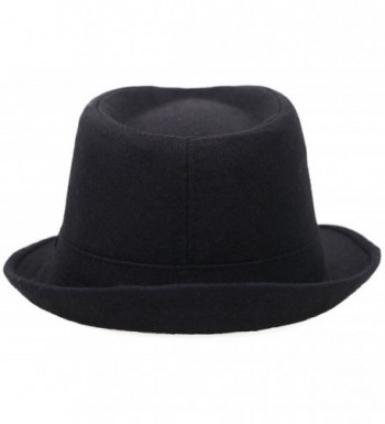 Classic Manhattan Structured Gangster Trilby in Men's Fedoras