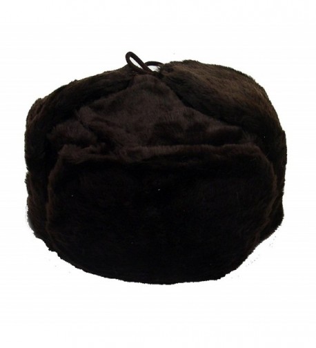 Russian Winter Hat *Shapka-Ushanka*BLACK*Size L (metric 59) - C211FVJ6FZ1