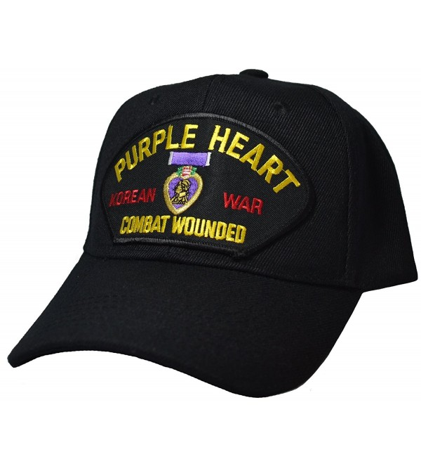 Purple Heart Korean War Combat Wounded Cap - CW12DJFSF97