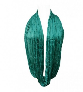 Wrapables Lightweight Silky Infinity Turquoise in Fashion Scarves