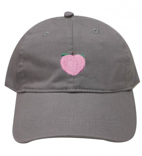 C104 Peach Cotton Baseball Dad Cap 18 Colors Light Grey CE17XMRRUH9