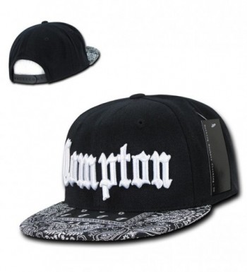 Compton Vintage Embroidered Bandana Snapback