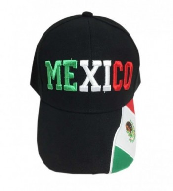 Aesthetinc Mexico Baseball Cap Hat Embroidery Design - CB128UPVYVR