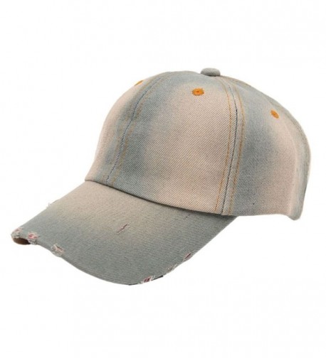 DZT1968(TM)Leisure Men's Women's Jean Sport Denim Baseball Cap Sun Hat (C) - C411YK1WOGP