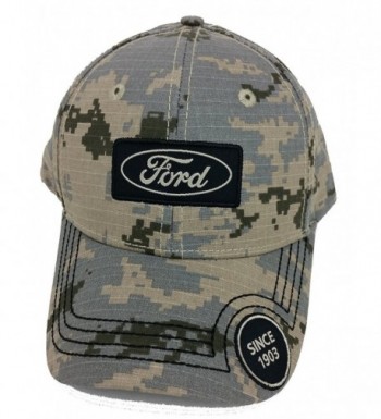 Ford Desert Camo Baseball Hat Est 1903 One Size Fits All - CT12BNHHO81