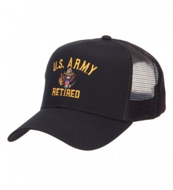 E4hats Army Retired Military Embroidered