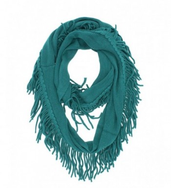 StylesILove Knitted Lightweight Infinity Turquoise