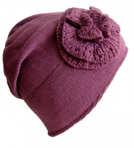 Frost Hats Winter Hat for Women and Girls Slouchy Beanie Warm Hat Ski Beanie M-91 - Purple - C811B2NO7BT