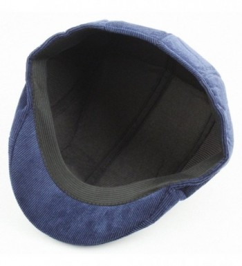 Aoneitem Corduroy Winter Newsboy Cabbie in Men's Newsboy Caps