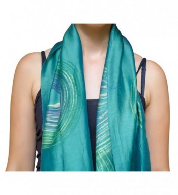 Wrappable Silk Handmade Scarves Wrap in Fashion Scarves