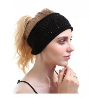 Women Knit Headband Headbands Cashmere in Cold Weather Scarves & Wraps