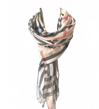 Women Pashmina Scarf Checker Pattern