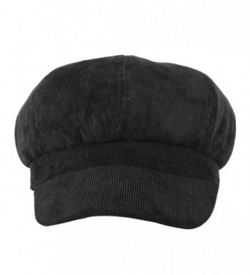 Jelord Corduroy Newsboy Cabbie Peaked