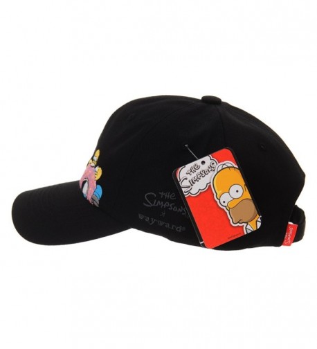 WITHMOONS Simpsons Baseball Embroidery Groening