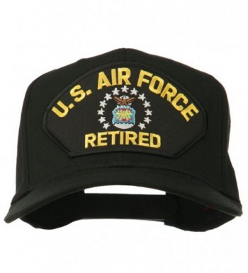 E4hats Force Retired Military Patched