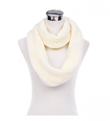 Premium Winter Solid Infinity Circle in Fashion Scarves