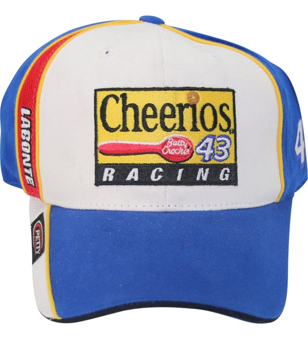 Bobby Labonte 43 Petty Enterprises Cheerios Vintage Racing Adult Adjustable Cap Hat - C312MU17N5X