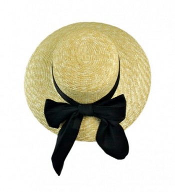 sur tete Boater 1 Size Natural in Women's Sun Hats