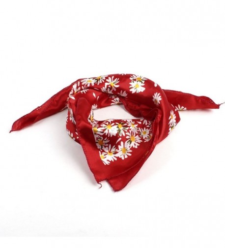 Spring Flowers Square Kerchief Neckercheif