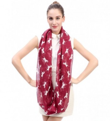 Lina Lily Running Horses Infinity in Fashion Scarves