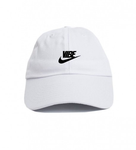 Just Vibe Swoosh White w/ Black Dad Hat - CE12O133QVX