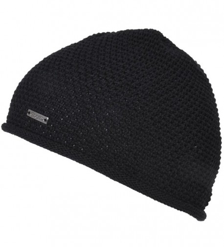 Casualbox Charm Mens Skull Cap Beanie Knit Hat Japanese Fashion All Seasons Linen - Black - CB12CMELYB7