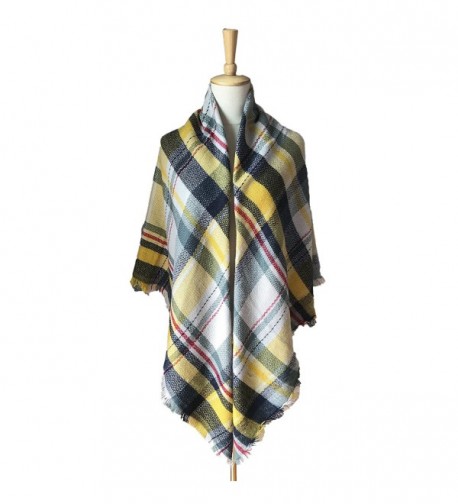 Synthiiz Tartan Blanket Scarves Fashion