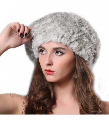 Women Winter Fur Beret Hat