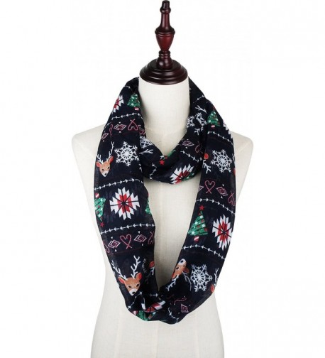 Vivian Vincent Elegant Christmas Infinity in Fashion Scarves