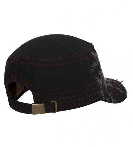 TopHeadwear Baseball Distressed Adjustable Cadet in Women's Newsboy Caps