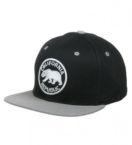 California Republic Bear Adjustable Snapback