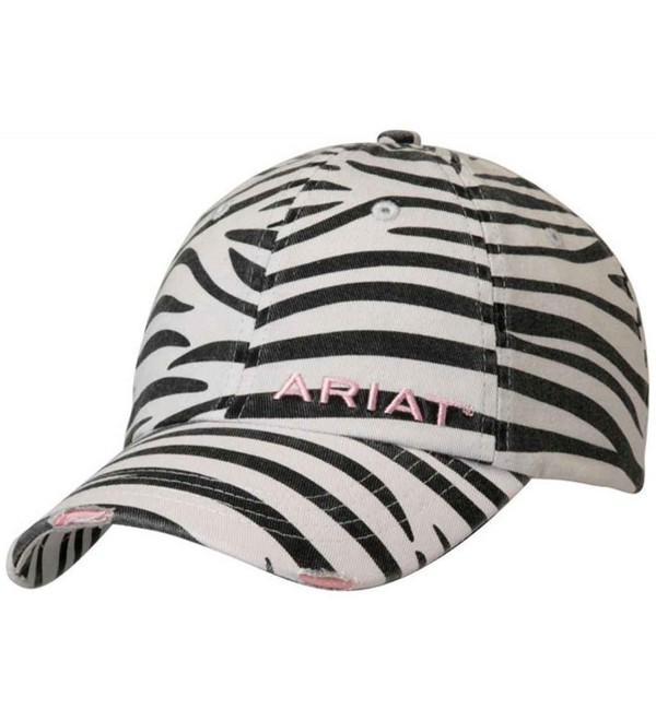 Accessories Women's Distressed Print Cap Zebra CK11NUBIDK7