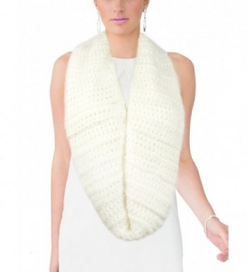 Dahlia Womens Knit Infinity Scarf in Fashion Scarves