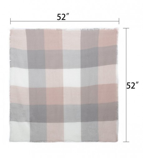 Square Oversized Tartan Blanket Winter in Fashion Scarves