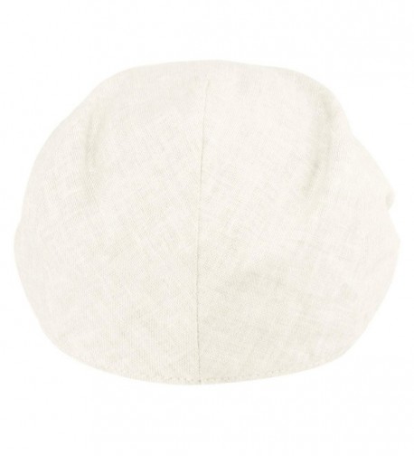 Summer Linen Front Driving Hat in Men's Newsboy Caps