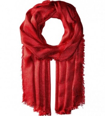 Echo Women's Radiance Evening Wrap - Ruby - C317X0MCM7C