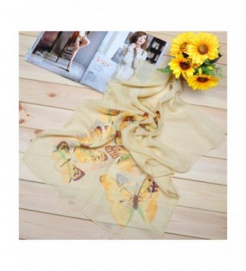 Bestgift Fashion Butterfly Pattern Elegant in Fashion Scarves